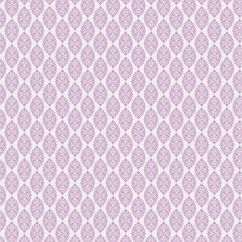 Westcott Modern Damask Art Canvas Backdrop with Hook-and-Loop Attachment