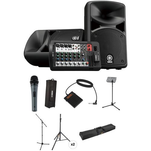 Yamaha STAGEPAS 400BT Complete PA System with Touring Package
