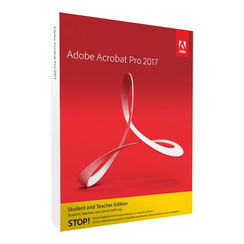 Adobe Acrobat Pro Student and Teacher Edition