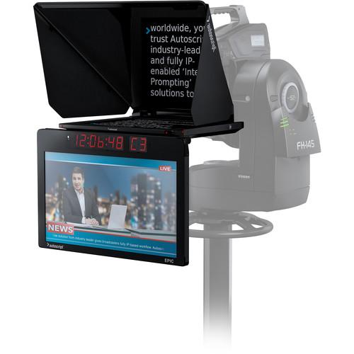 Autoscript Epic-IP 19" Prompt Monitor with VITC Support and Integrated 24" Talent Monitor Kit