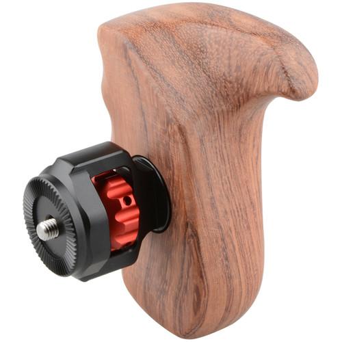 CAMVATE Wooden Handle with M6 Arri Rosette Mount