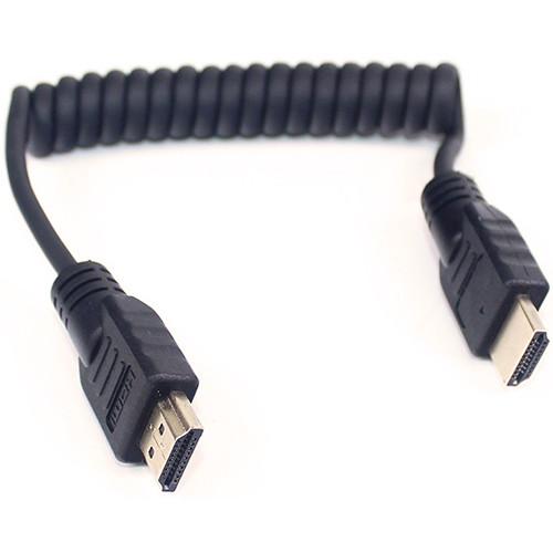 LanParte HDMI 2.0 Type-A Coiled Cable