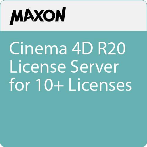 Maxon Cinema 4D R20 License Server for 10 Licenses