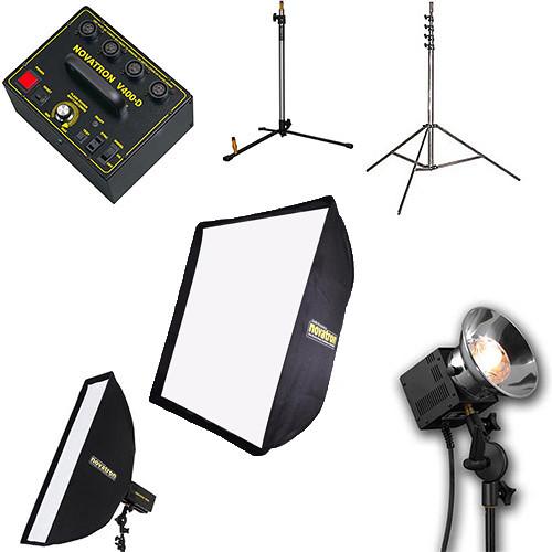 Novatron V-400D 3-Head Kit with 2 Softboxes