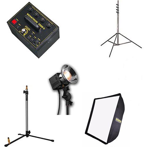 Novatron V-600D 3-Head Kit with 2 Softboxes