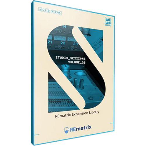 Overloud Studio Sessions II - Reverb IR Library for REmatrix