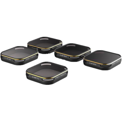 PGYTECH Filter For Gopro 6 5 Set ND4 8 16 32 PL