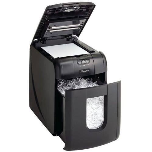 Swingline Stack-and-Shred 130M Micro-Cut Auto-Feed Shredder