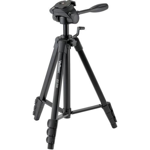 Velbon EX-540 Aluminum Tripod with 3-Way Pan and Tilt Head