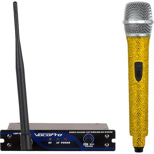 VocoPro UHF-18-J-Diamond Single-Channel Handheld Wireless Microphone System