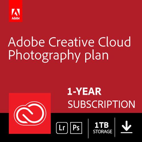 Adobe Creative Cloud Photography Plan with 1TB Cloud Storage