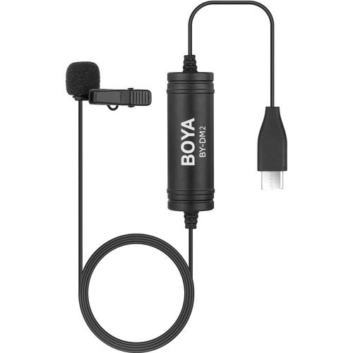 BOYA BY-DM2 Digital Lavalier Microphone for