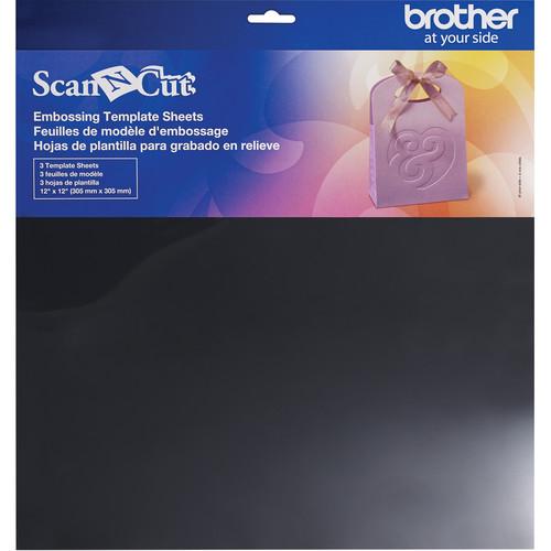 Brother Embossing Template Sheets for ScanNCut Machines
