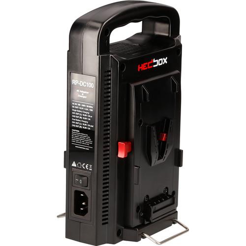 Hedbox RP-DC100V V-Mount Dual Battery Charger