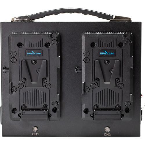 IndiPRO Tools Dual Fusion V-Mount Battery Charger