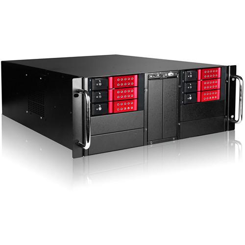 iStarUSA 4U 10-Bay Stylish Storage Server Trayless Hotswap 6x 3.5" Rackmountable Chassis Kit