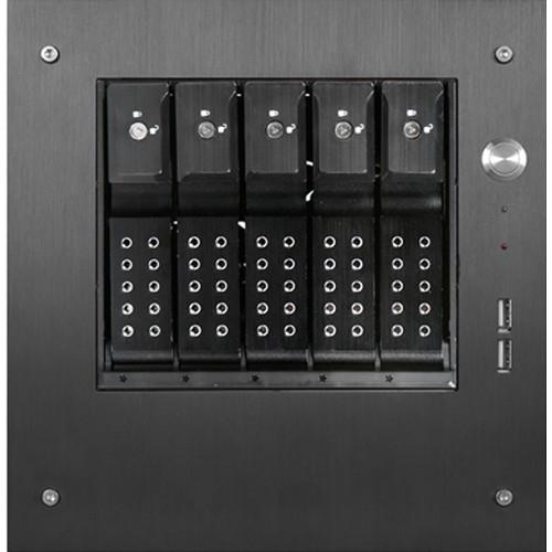 iStarUSA Compact Stylish 5x 3.5" Hotswap Trayless mini-ITX Tower