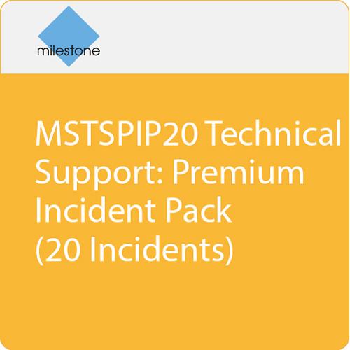Milestone MSTSPIP20 Technical Support: Premium Incident Pack