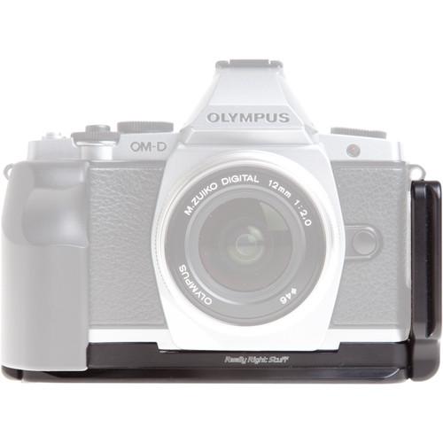 Really Right Stuff BOEM5 Set L-Plate and Grip for Olympus OM-D E-M5