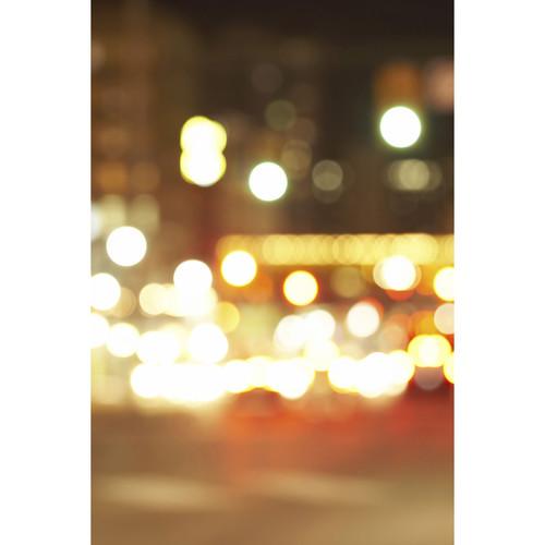 Savage Blurred Street Lights Printed Vinyl Backdrop