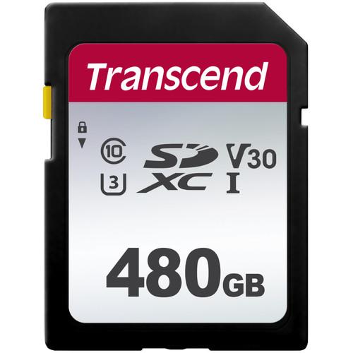 Transcend 480GB 300S UHS-I SDXC Memory Card