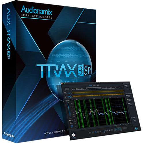 AUDIONAMIX TRAX 3 SP - Automated Speech Separation Software for Audio and Post Production