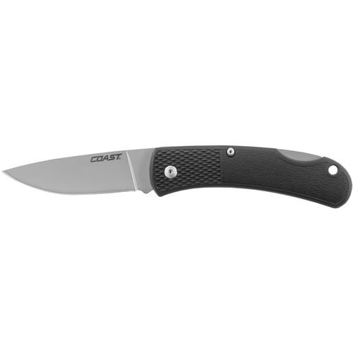 COAST BX213 Lockback Folding Knife with Lanyard Hole