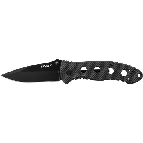 COAST DX340 Double-Lock Folding Knife with 3-Position Pocket Clip