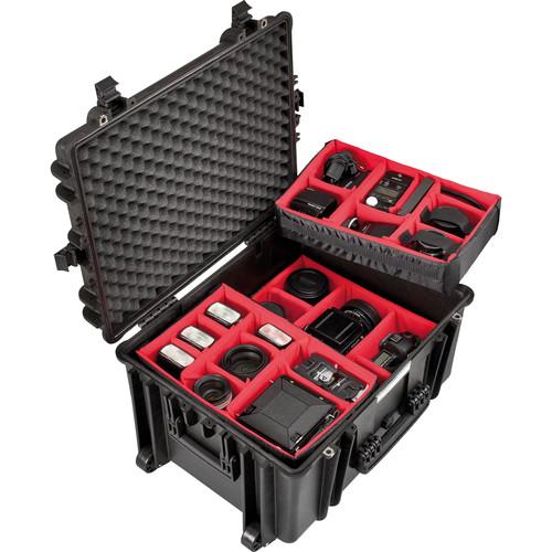 Explorer Cases Large Hard Case 5833 BPH with Dividers & Wheels