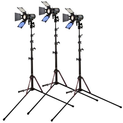 Frezzi 3 Head EyLight 5000K Lamp Combo w Hardcase