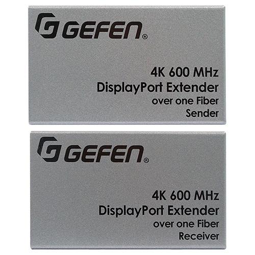 Gefen 4K 600 MHz DisplayPort Extender Kit over Multimode Fiber Cable