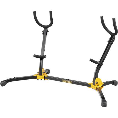 HERCULES Stands Double Alto Tenor Saxophone Stand