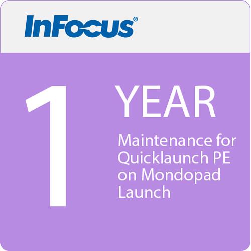 InFocus Maintenance for Quicklaunch PE for Mondopad Launch