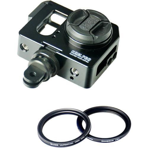 Kamerar KamPro Pico Cage with UV and CPL Filters for GoPro Hero 3 3 Camera