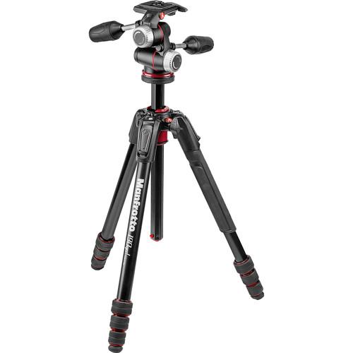 Manfrotto 190go! Aluminum M-Series Tripod with MHXPRO-3W 3-Way Pan Tilt Head