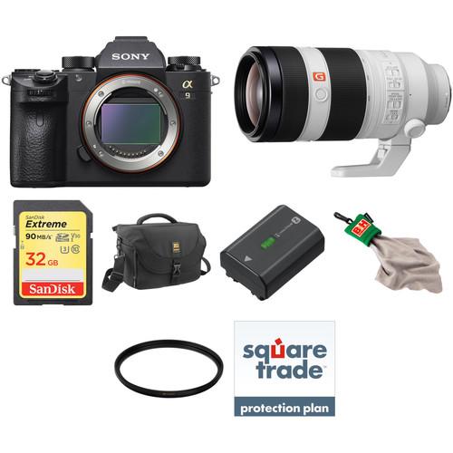 Sony Alpha a9 Mirrorless Digital Camera with 100-400mm Lens Deluxe Kit