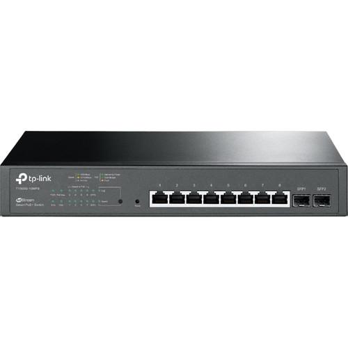 TP-Link T1500G-10MPS 8-Port Gigabit PoE Managed Switch with 2 SFP Slots