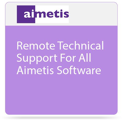 aimetis Remote Technical Support for All Aimetis Software