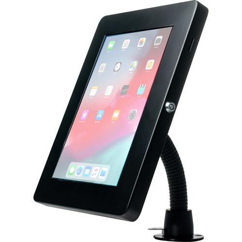 CTA Digital Premium Security Gooseneck Tabletop Mount for Select iPad, Galaxy, and Other 9.7-10.5" Tablets