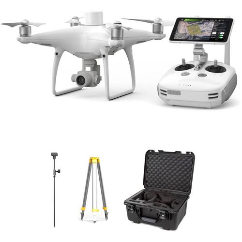 DJI Phantom 4 RTK Quadcopter with D-RTK 2 GNSS Mobile Station & Case Kit