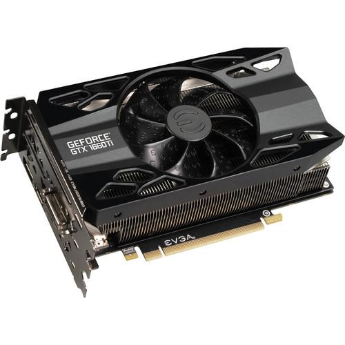 EVGA GeForce GTX 1660 Ti XC Black Gaming Graphics Card