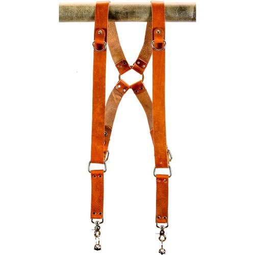 Funk Plus Water Buffalo Leather Ring Back Harness with 1.5" Wide Straps and D-Rings