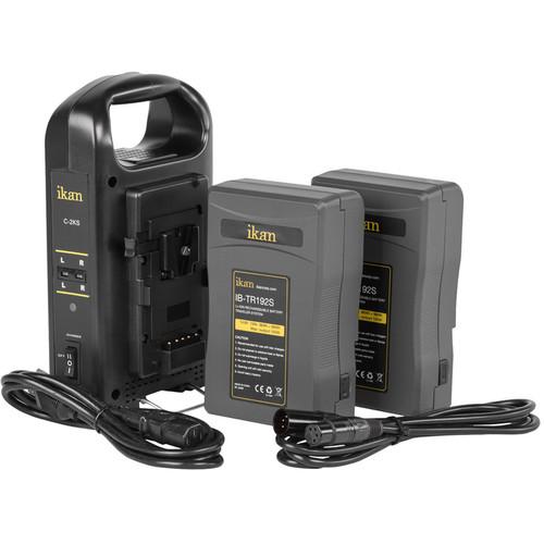 ikan Pro Power Kit with Two Batteries & Dual Charger