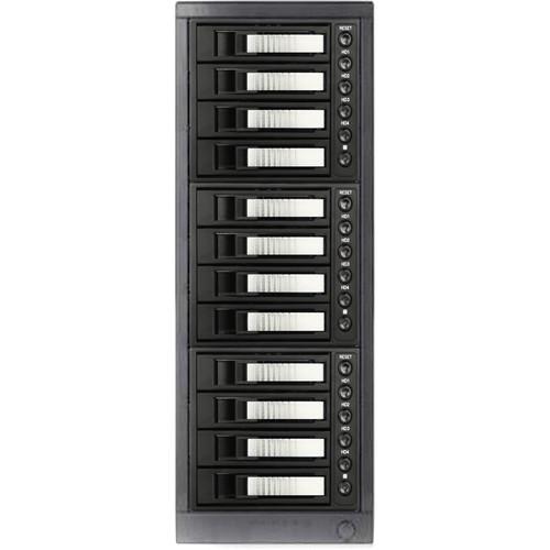 iStarUSA DAGE1240SL-3MS 12-Bay SAS SATA 6 Gb s miniSAS Hotswap JBOD Enclosure