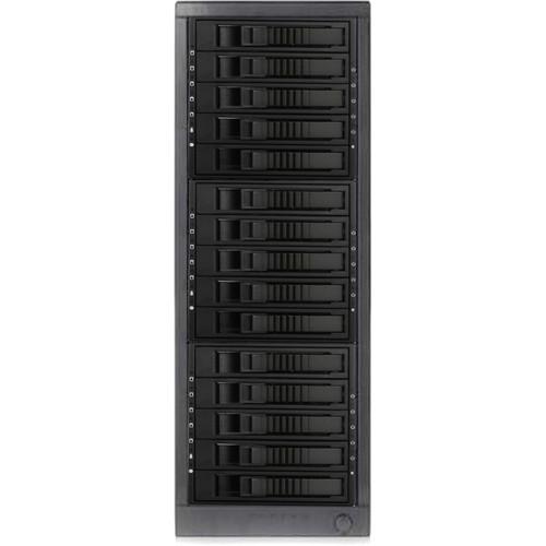 iStarUSA DAGE1540BK-PM 15-Bay SATA 6 Gb s eSATA-Port Multiplier Hotswap JBOD Enclosure