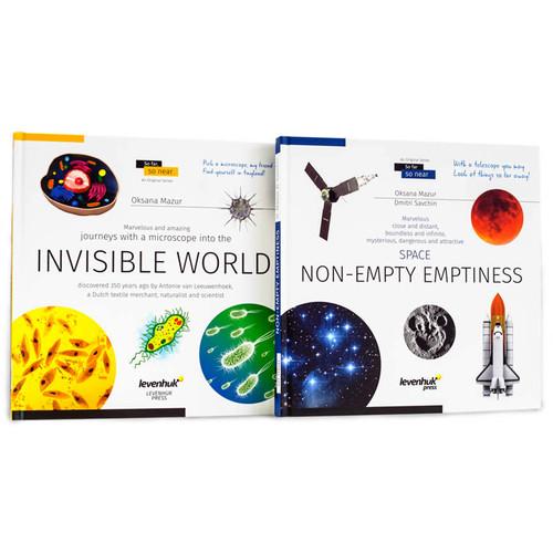 Levenhuk Space Microworld Knowledge Book Set