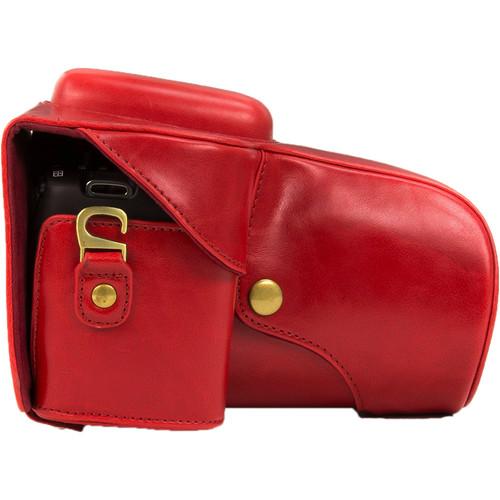 MegaGear Ever Ready PU Leather Case for Canon EOS Rebel T3, T2i, T2, 500D, 1000D with 18-55mm Lens