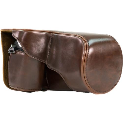 MegaGear Ever Ready PU Leather Case for LUMIX DMC-GX8 with 14-140mm Lens