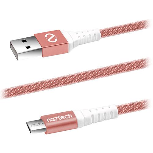 Naztech USB 2.0 Type-A Male to Micro-USB Male Charge & Sync Cable