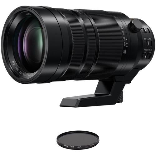 Panasonic Leica DG Vario-Elmar 100-400mm f 4-6.3 ASPH. POWER O.I.S. Lens with Circular Polarizer Filter Kit